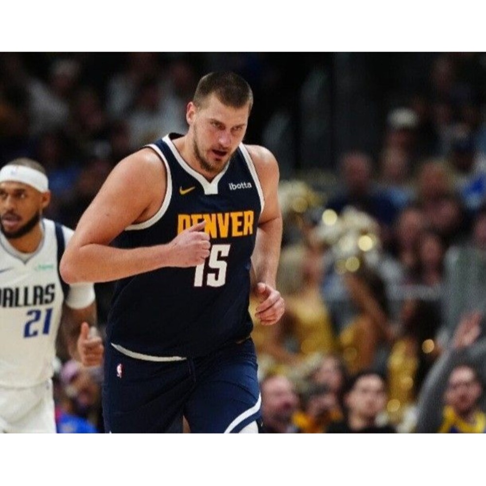 Nikola Jokic (Nike)-(Nuggets)-(Blue)-(Jersey)-(New Condition)-(Size-L)-$95.00 - Picture 8 of 9